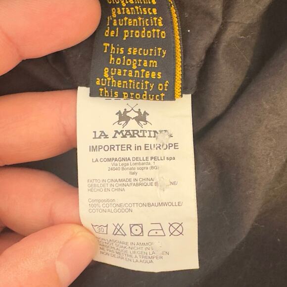 La Martina Jodhpur Men’s Long Sleeve Button Down Embroidered Shirt Size XL - Picture 10 of 13